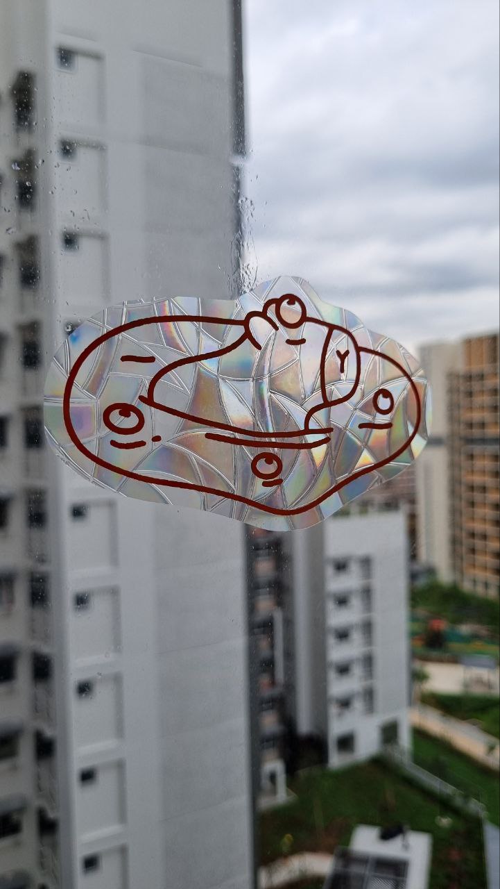 Capybara Suncatcher