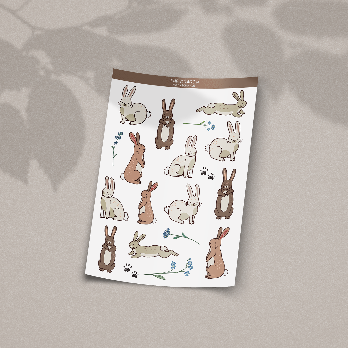 The Meadow Vinyl Sticker Sheet