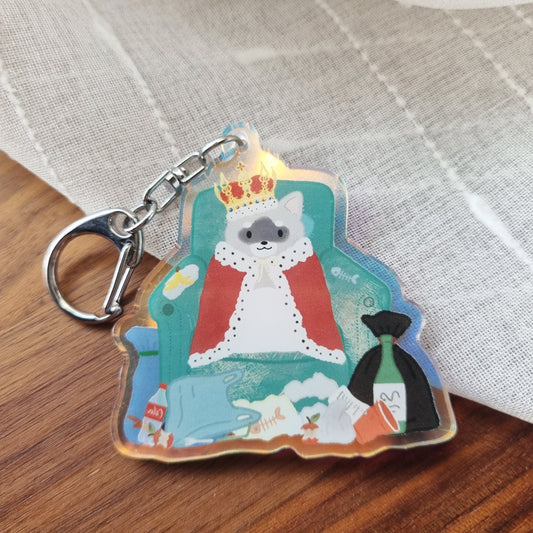 King of Trash Waro Keychain