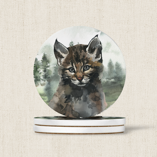 Lynx Kitten Coaster