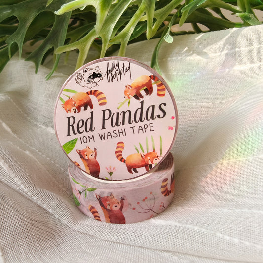 Red Pandas Washi Tape