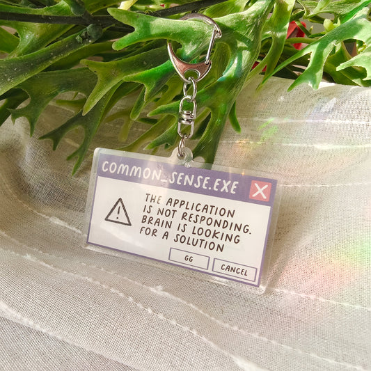 Common_Sense.exe - Task Failed Keychain