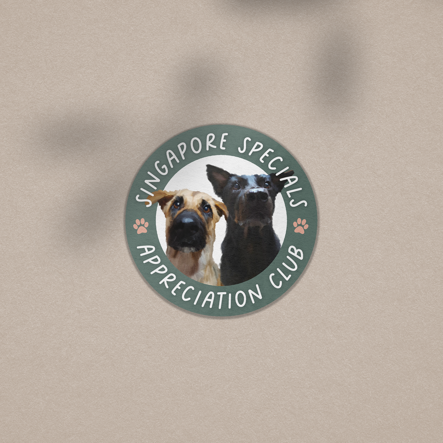 Singapore Specials Appreciation Club Vinyl Sticker