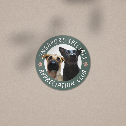 Singapore Specials Appreciation Club Vinyl Sticker