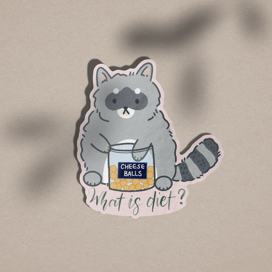 What Is Diet? - Vinyl Sticker