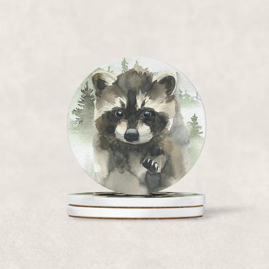 Raccoon Baby Coaster