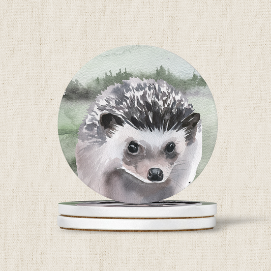 Baby Hedgehog (Hoglet) Coaster