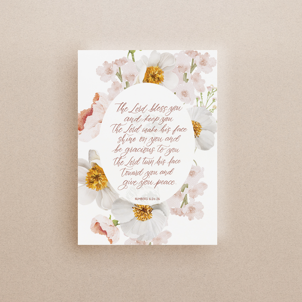 Numbers 6:24-26 Bible Verse Print