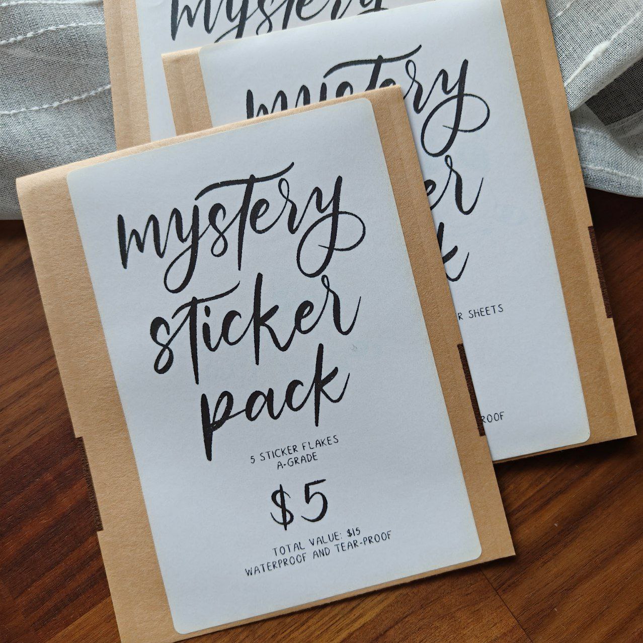 Mystery Sticker Pack