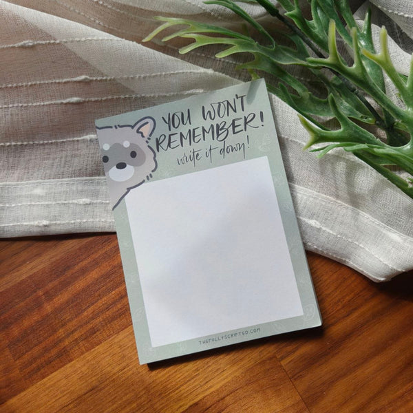 You Won't Remember Notepad