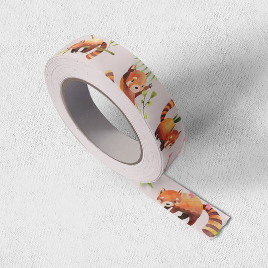 Red Pandas Washi Tape