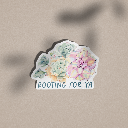 Rooting For Ya - Vinyl Sticker